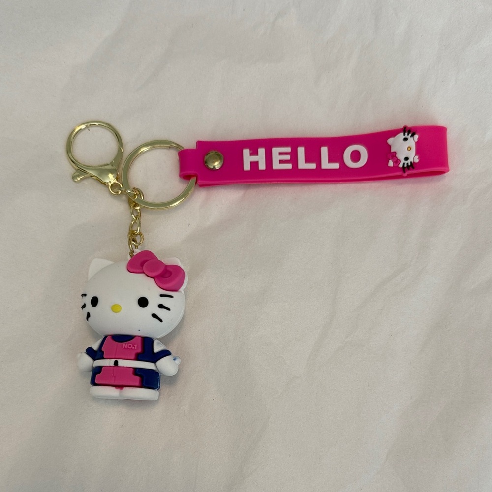 Hello Kitty Pink and White Keychain Bundle 2/$5